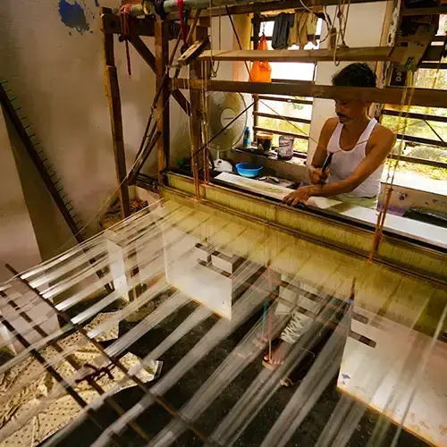 View of Morazha Handloom Village